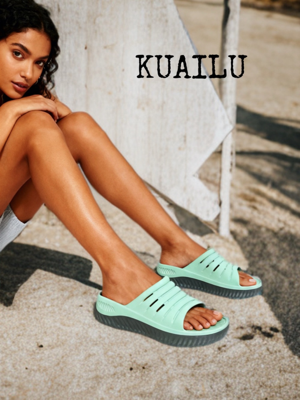 KUAILU 
Recovery Sandals Comfortable Arch Support Ladies Orthopedic